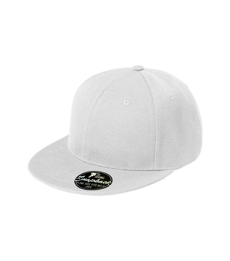Adlerpóló fehér UNISEX Sapka/Kendő/Kalap - MALFINI Rap 6P sapka unisex Adlerpóló fehér UNISEX Sapka/Kendő/Kalap - MALFINI Rap 6P sapka unisex