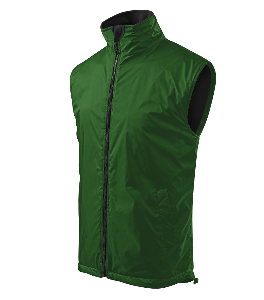 Adlerpóló üvegzöld Férfi Kabát/Mellény - MALFINI Body Warmer mellény férfi